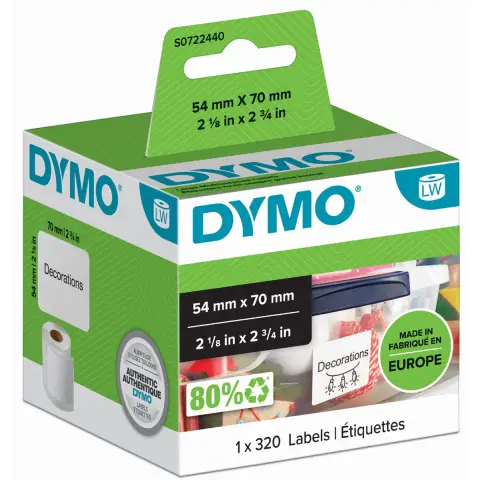Dymo 99015 -Etykiety S0722440 do Dymo 310, 320, 330, 400, 450, Duo